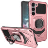 Robotic Series Hybrid Case with Ring Grip for Samsung Galaxy S23 FE - Rose Gold