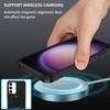 Shockproof Hybrid Case with MagSafe Magnetic Ring for Samsung Galaxy S23 FE - Black