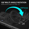 Hybrid Armor Case with MagSafe Magnetic Ring for Samsung Galaxy S23 FE - Black