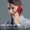 Hybrid Armor Case with MagSafe Magnetic Ring for Samsung Galaxy S23 FE - Red