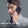 Hybrid Armor Case with MagSafe Magnetic Ring for Samsung Galaxy S23 FE - Purple