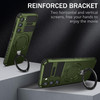 Hybrid Armor Case with MagSafe Magnetic Ring for Samsung Galaxy S23 FE - Green