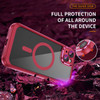 Shade Series MagSafe Case with Camera Lens Protector for iPhone 15 Plus - Red