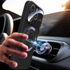 Fit TPU Case with MagSafe Ring Holder and Camera Lens Protector for iPhone 15 Plus - Black
