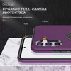 360 Rotating Ring Grip Hybrid Case for Samsung Galaxy S23 FE - Dark Purple
