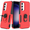 Military Grade TUFF Shockproof Hybrid Case with Ring Grip for Samsung Galaxy S23 FE - Red