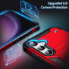 Robust Series Hybrid Case with Ring Grip for Samsung Galaxy S23 FE - Red