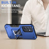 Military Grade Shockproof Hybrid Armor Case with Ring Grip for Samsung Galaxy S23 FE - Blue