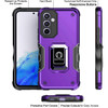 Military Grade Shockproof Hybrid Armor Case with Ring Grip for Samsung Galaxy S23 FE - Purple