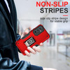 Military Grade Shockproof Hybrid Armor Case with Ring Grip for Samsung Galaxy S23 FE - Red