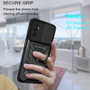 Elite Series Hybrid Case with Ring Grip and Camera Lens Cover for Samsung Galaxy S23 FE - Black