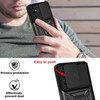 Elite Series Hybrid Case with Ring Grip and Camera Lens Cover for Samsung Galaxy S23 FE - Black