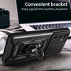 Elite Series Hybrid Case with Ring Grip and Camera Lens Cover for Samsung Galaxy S23 FE - Black