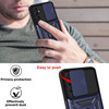 Elite Series Hybrid Case with Ring Grip and Camera Lens Cover for Samsung Galaxy S23 FE - Blue