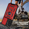 Elite Series Hybrid Case with Ring Grip and Camera Lens Cover for Samsung Galaxy S23 FE - Red