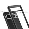 Fusion Shield Tough Snap-on Transparent Case for Google Pixel 8 Pro - Black