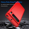 Brushed Metal Design TPU Case for Google Pixel 8 Pro - Red