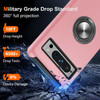 360 Rotating Ring Grip Hybrid Case for Google Pixel 8 Pro - Pink