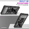 Military Grade Tough Ultra Rugged Hybrid Case for Google Pixel 8 Pro - Black