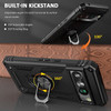 Military Grade Hybrid Case with Ring Grip for Google Pixel 8 Pro - Black