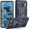 Military Grade Hybrid Case with Ring Grip for Google Pixel 8 Pro - Blue