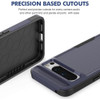 Military Grade TUFF Hybrid Armor Case for Google Pixel 8 Pro - Blue