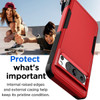 Military Grade TUFF Hybrid Armor Case for Google Pixel 8 Pro - Red