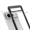 Fusion Shield Tough Snap-on Transparent Case for Google Pixel 8 - Black