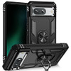 Military Grade Hybrid Case with Ring Grip for Google Pixel 8 - Black
