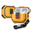 Rugged Protective Case with Secure Lock Clip for AirPods Pro (2nd Generation) - Yellow
