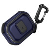 Rugged Protective Case with Secure Lock Clip for AirPods Pro (1st Generation) - Blue