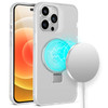 Frosted MagSafe Stand Case for iPhone 15 Pro Max - Clear