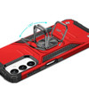Military Grade Robust Series Dual Layer Hybrid Case with Ring Grip for Samsung Galaxy A15 5G - Red