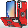 Military Grade Robust Series Dual Layer Hybrid Case with Ring Grip for Samsung Galaxy A15 5G - Red