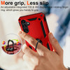 Military Grade Hybrid Case with Ring Grip for Samsung Galaxy A15 5G - Red