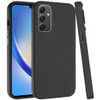 Soft Touch Dual-Layer Hybrid Case for Samsung Galaxy A15 5G - Black