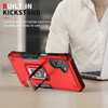 Military Grade Shockproof Hybrid Armor Case with Ring Grip for Samsung Galaxy A15 5G - Red