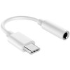 USB-C (Type-C) to 3.5mm Headphone Jack AUX Adapter - White