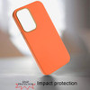 Soft Touch Dual-Layer Hybrid Case for Samsung Galaxy S24 Ultra - Orange