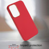 Soft Touch Dual-Layer Hybrid Case for Samsung Galaxy S24 Ultra - Red