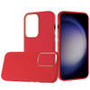 Soft Touch Dual-Layer Hybrid Case for Samsung Galaxy S24 Ultra - Red