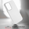 Soft Touch Dual-Layer Hybrid Case for Samsung Galaxy S24 Ultra - White