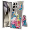 Fusion Shield Tough Snap-on Case for Samsung Galaxy S24 Ultra - Floral Garden