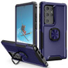 Military Grade TUFF Hybrid Case with Ring Grip for Samsung Galaxy S24 Ultra - Blue