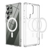 Tough Shield Clear Case with MagSafe Magnetic Ring for Samsung Galaxy S24 Ultra
