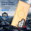 Shade Series Hybrid Case with MagSafe Magnetic Ring for Samsung Galaxy S24 Ultra - Orange