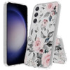 Fusion Shield Tough Snap-on Case for Samsung Galaxy S24 - Pink Roses