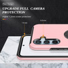 360 Rotating Ring Grip Hybrid Case for Samsung Galaxy S24 Plus - Pink