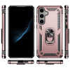 Military Grade Hybrid Case with Ring Grip for Samsung Galaxy S24 Plus - Rose Gold