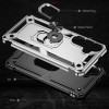 Military Grade Hybrid Case with Ring Grip for Samsung Galaxy S24 - Silver